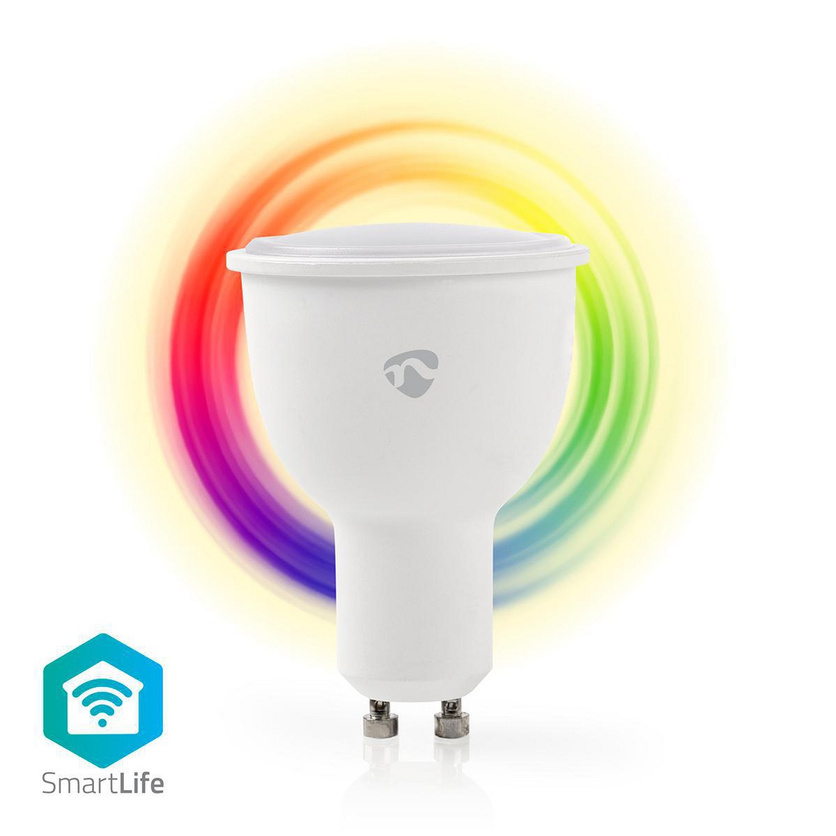WiFi Smart LED-lampa | Fullfärg och varmvitt | GU10 WiFi Smart LED-lampa | Fullfärg och varmvitt | GU10